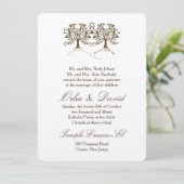 Levensboom + Davidster Kaart (Staand voorkant)