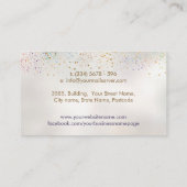 Levensboom - De omhelzing van de genezer Visitekaartje (Achterkant)