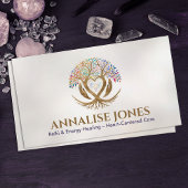 Levensboom - De omhelzing van de genezer Visitekaartje