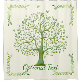 Levensboom Douchegordijn