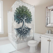 Levensboom Douchegordijn (In situ)