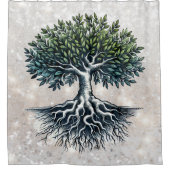 Levensboom Douchegordijn (Voorkant)