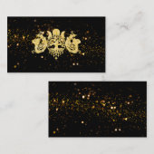 Levensboom, drievoudige maan visitekaartje (Voorkant / Achterkant)