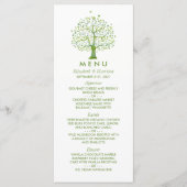 Levensboom, Elegant Trouwmenu Menu (Voorkant)