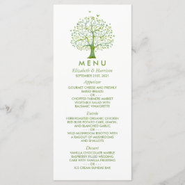 Levensboom, Elegant Trouwmenu Menu
