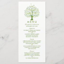 Levensboom, Elegant Trouwmenu Menu