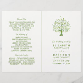 Levensboom, Elegant Trouwprogramma