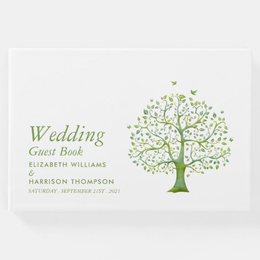 Levensboom, Elegant Wedding Gastenboek (Voorkant)