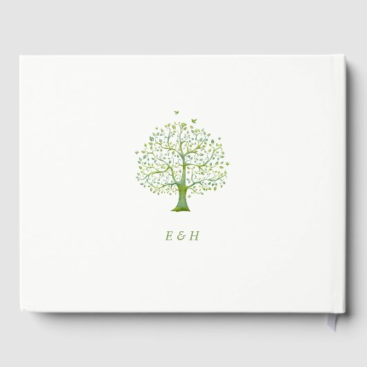 Levensboom, Elegant Wedding Gastenboek (Achterkant)