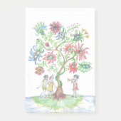 Levensboom en dansers post-it® notes (Voorkant)