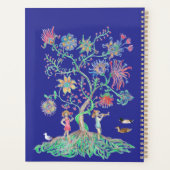 Levensboom en eenden wilde eenden planner (Achterkant)
