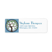 Levensboom en Maan Etiket (Voorkant)