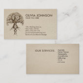 Levensboom - Evolutie-DNA Visitekaartje (Voorkant / Achterkant)