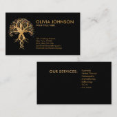 Levensboom - Evolutie-DNA Visitekaartje (Voorkant / Achterkant)