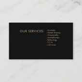 Levensboom - Evolutie-DNA Visitekaartje (Achterkant)