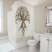 Levensboom - evolutie douchegordijn (In situ)