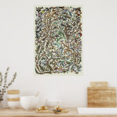 Levensboom - evolutie-Poster - kleur Poster (Keuken)