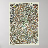 Levensboom - evolutie-Poster - kleur Poster (Voorkant)