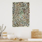 Levensboom - evolutie-Poster - kleur Poster (Keuken)