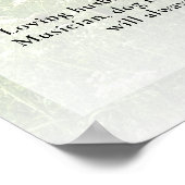 Levensboom, Feest van het Leven Foto, Begrafenis Poster (Hoek)