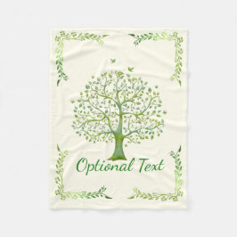 Levensboom Fleece Deken