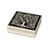 Levensboom Floral Rubberstempel (Stempel)