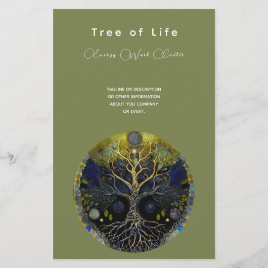 Levensboom Flyer (Achterkant)