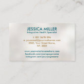 Levensboom - Functionele geneeskunde Visitekaartje (Achterkant)