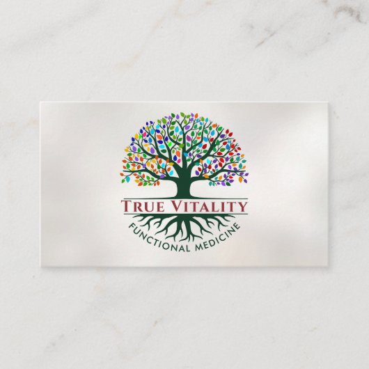 Levensboom - Functionele geneeskunde Visitekaartje (Voorkant)