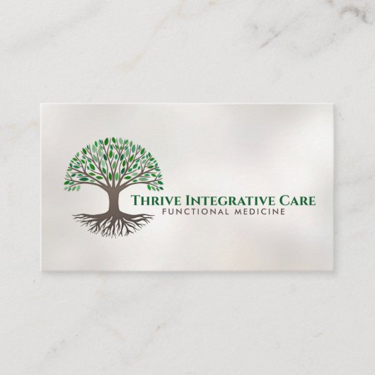 Levensboom - Functionele geneeskunde Visitekaartje (Voorkant)