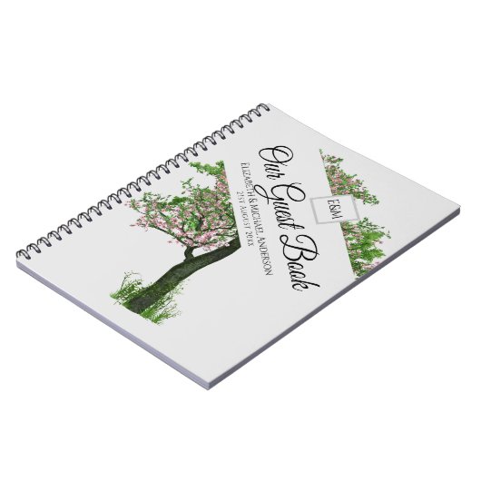 Levensboom gastboek Huwelijk of Herdenking Anders Notitieboek (Linkerzijde)