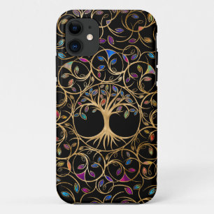 Levensboom - Gegdrasil - kleurrijke bladeren Case-Mate iPhone Case