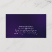 Levensboom - Geode Agate Bladeren Visitekaartje (Achterkant)