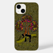 Levensboom (gepersonaliseerd) Case-Mate iPhone case (Achterkant)