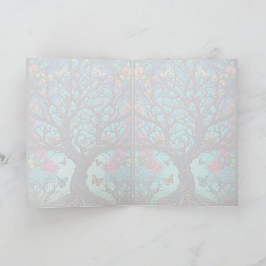 Levensboom Grafische Kaart (Binnen)