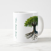 "Levensboom" Grote Koffiekop (Voorkant rechts)