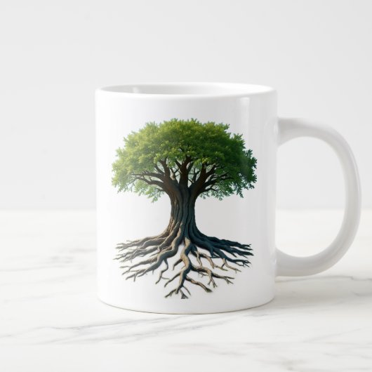 "Levensboom" Grote Koffiekop (Rechts)