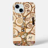 Levensboom Gustav Klimt Monogram Case-Mate iPhone Case (Achterkant)