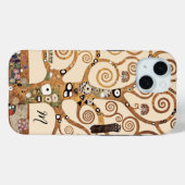 Levensboom Gustav Klimt Monogram Case-Mate iPhone Case (Achterkant (horizontaal))