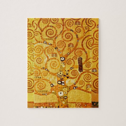 Levensboom Gustav Klimt Nouveau Legpuzzel (Verticaal)