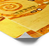 Levensboom Gustav Klimt Nouveau Poster (Hoek)