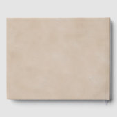 Levensboom Herdenkings Beige Op Maat Gastenboek (Achterkant)