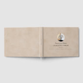 Levensboom Herdenkings Beige Op Maat Gastenboek (Volledig)