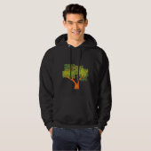 levensboom hoodie (Voorkant volledig)