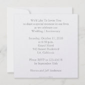 Levensboom/Huwelijksverjaardag Uitnodigingen (TBA) (Achterkant)