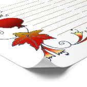 Levensboom in de Herfst, Quaker Certificate 170926 Poster (Hoek)