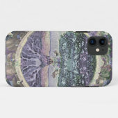 Levensboom in de kleuren van regenboogmetalen Case-Mate iPhone case (Achterkant (horizontaal))