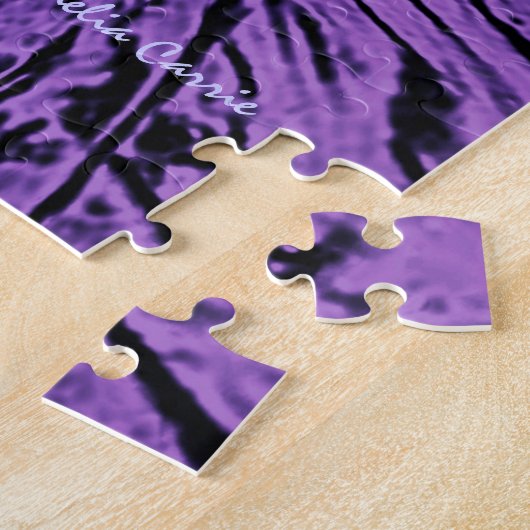 Levensboom in Paars Legpuzzel (Zijkant)