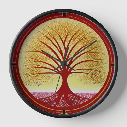 Levensboom in rood (Voorkant)