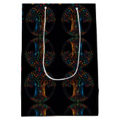 Levensboom in volledig Glas in lood Mozaïekkleur Medium Cadeauzakje (Achterkant)